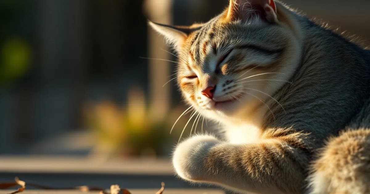 Die Katze ignoriert Sie nicht